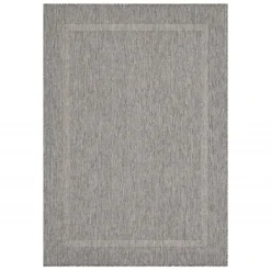 Relax Udendørs tæppe Ensfarvet - Grå