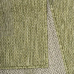 Relax Udendørs tæppe Ensfarvet - Grøn