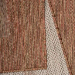 Relax Udendørs tæppe Ensfarvet - Kobber