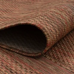 Relax Udendørs tæppe Ensfarvet - Kobber