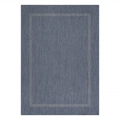 Relax Udendørs Tæppeløber Ensfarvet - Blå