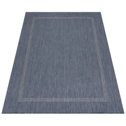 Relax Udendørs Tæppeløber Ensfarvet - Blå