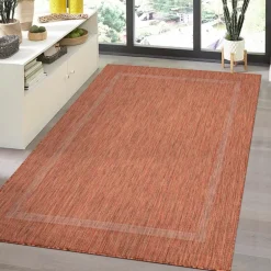 Relax Udendørs Tæppeløber Ensfarvet - Kobber