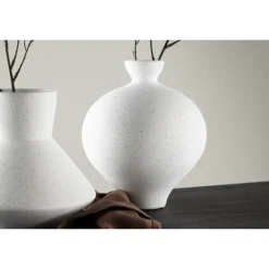 Rellis Vase - Sort og Hvid