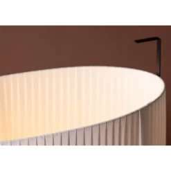 Rennes - Stor Gulvlampe - Beige og Sort