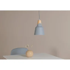 Rigel Belysning - Lysegrå og Træ