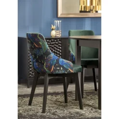 RINGO Rundt spisebord med udtræk 102cm udvides til 142cm - Sort