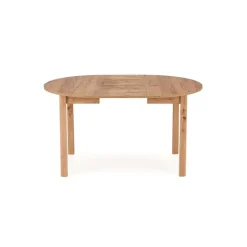 RINGO Rundt spisebord med udtræk 102cm udvides til 142cm - Håndværk eg