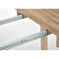 RINGO Rundt spisebord med udtræk 102cm udvides til 142cm - Håndværk eg