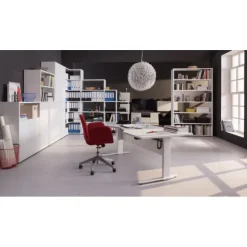 Rio reol 4 hylder - Hvid