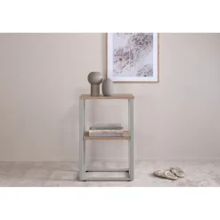 Rise Natbord - Grå og Natur