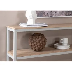 Rise Side Table - Grå og Natur