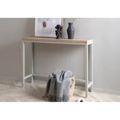 Rise Sidebord - Grå og Natur