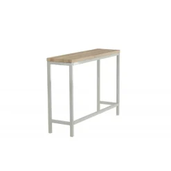 Rise Sidebord - Grå og Natur