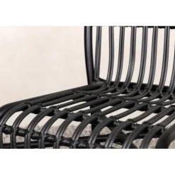 Rizal Lounge Stol - Sort