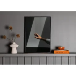 Rækkende Hånd Plakat - Grå