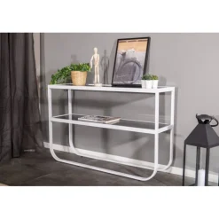 Rocker Bord - Grå og Hvid