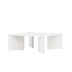Rogaland Sofabord 100 X 100cm - Hvid