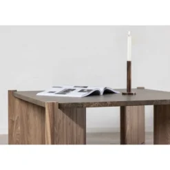 Rogaland Sofabord 100x100cm - Brun