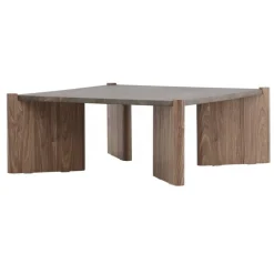 Rogaland Sofabord 100x100cm - Brun