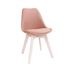 Rosa skalstol i rustbrun