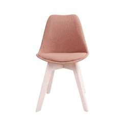 Rosa skalstol i rustbrun