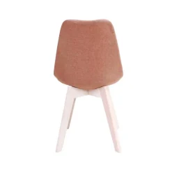 Rosa skalstol i rustbrun