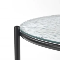 ROSALIA, sofabord, transparent - Sort