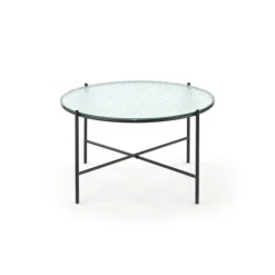 ROSALIA, sofabord, transparent - Sort