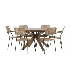 Rosario Rund Loungesæt - Havemøbelsæt