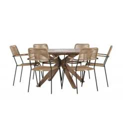 Rosario Rund Loungesæt - Havemøbelsæt