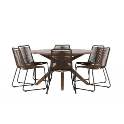 Rosario Rund Loungesæt - Havemøbelsæt