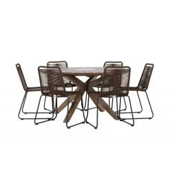 Rosario Rund Loungesæt - Havemøbelsæt