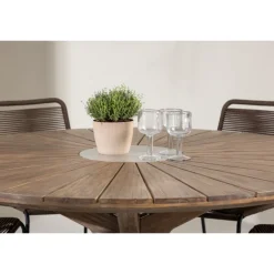 Rosario Rund Loungesæt - Havemøbelsæt