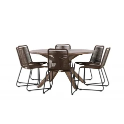 Rosario Rund Loungesæt - Havemøbelsæt