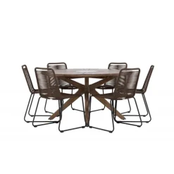 Rosario Rund Loungesæt - Havemøbelsæt