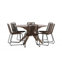 Rosario Rund Loungesæt - Havemøbelsæt