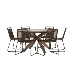 Rosario Rund Loungesæt - Havemøbelsæt