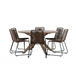 Rosario Rund Loungesæt - Havemøbelsæt