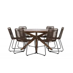 Rosario Rund Loungesæt - Havemøbelsæt