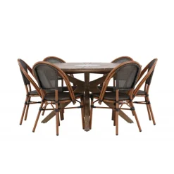 Rosario Rund Loungesæt - Havemøbelsæt