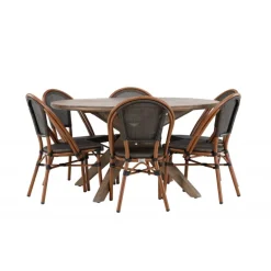 Rosario Rund Loungesæt - Havemøbelsæt