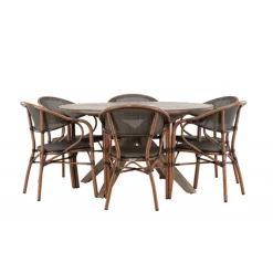 Rosario Rund Loungesæt - Havemøbelsæt