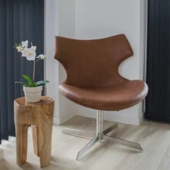 Rose Teak Taburet Natur