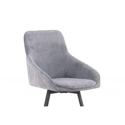 Rosie Spisebordsstol - Sort og Grå