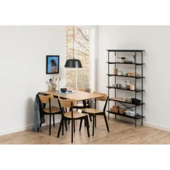 Roxby klap ud spisebord med tillægsplade 80 - 120cm