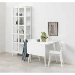 Roxby spisebord hvid MDF