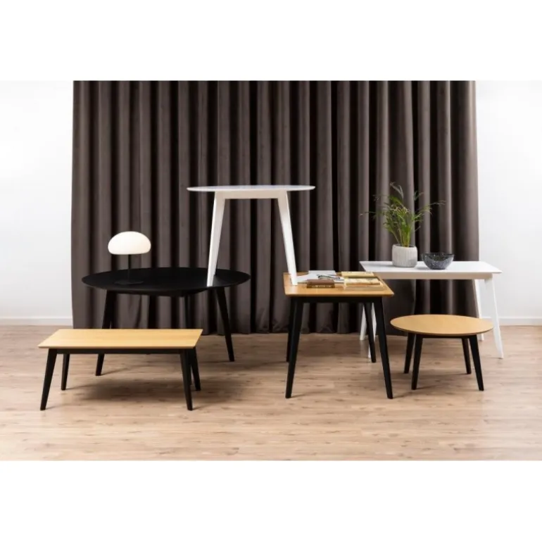 Roxby spisebord sort MDF