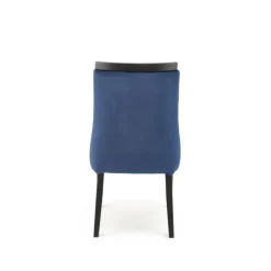 ROYAL Spisebordsstol, Sort / mørkeblå Monolith 77