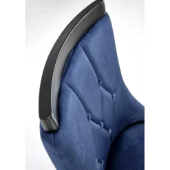 ROYAL Spisebordsstol, Sort / mørkeblå Monolith 77